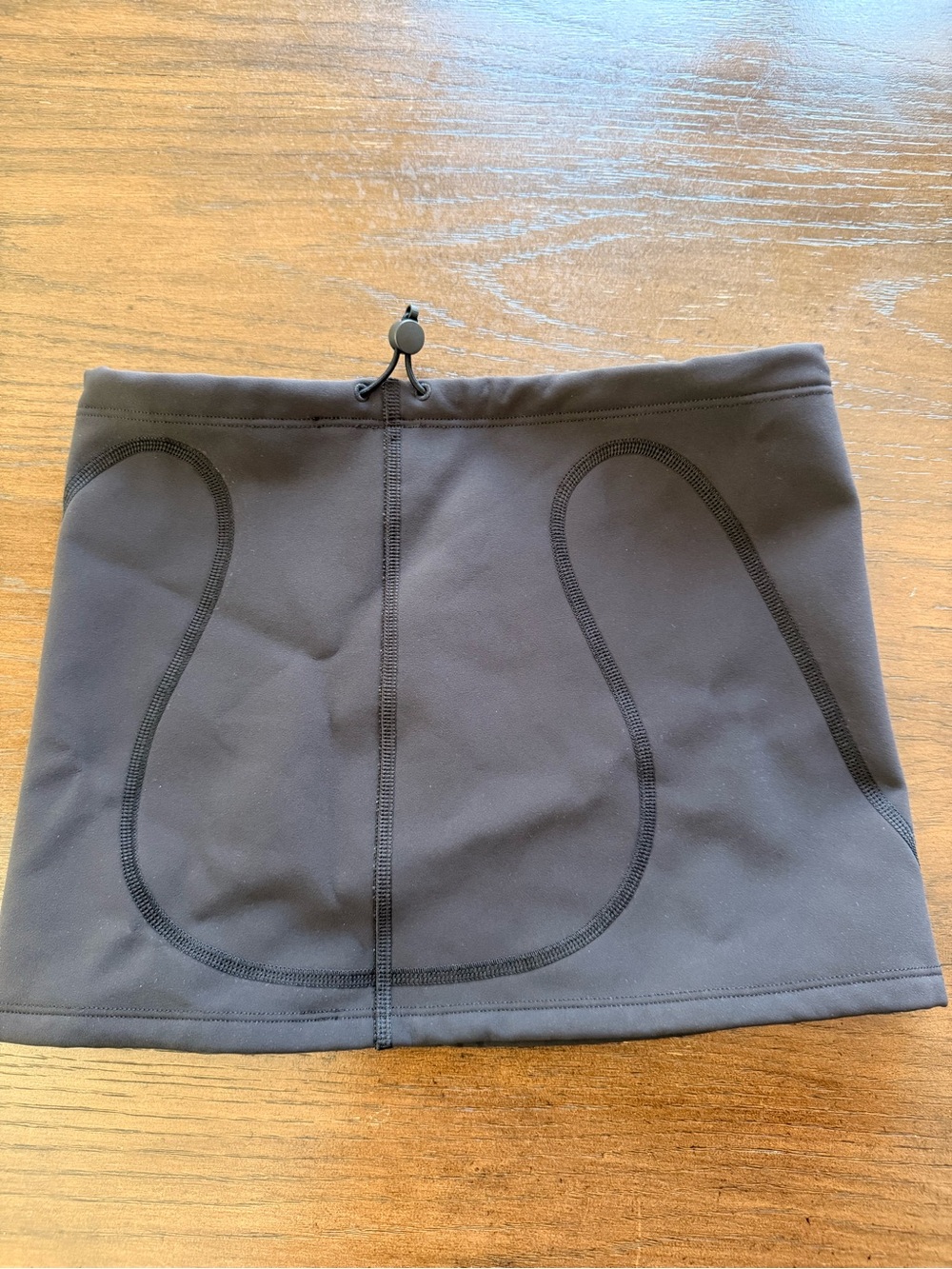 Women's Black Athletic neck warmer